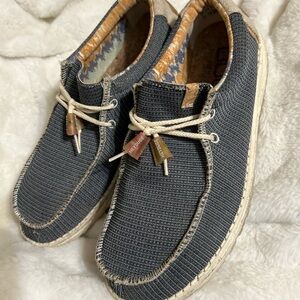 Mens Hey Dude slip ons
